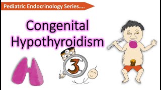 Congenital Hypothyroidism  causes  clinical features  screening  management  Endocrinology CH1 [upl. by Conant]