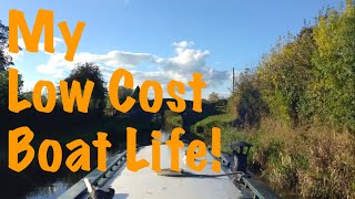 My Low Cost Simple Narrowboat Lifestyle [upl. by Kooima109]