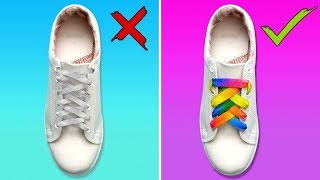 7 ASTUCES COOL POUR CUSTOMISER TES CHAUSSURES [upl. by Oirobil]