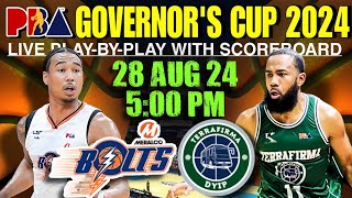 🔴LIVE Meralco Bolts vs Terrafirma Dyip PBA Play by Play Reaction amp Scoreboard 2024 Governors Cup [upl. by Ecadnak487]