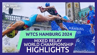 Race Highlights  2024 MIXED RELAY WORLD CHAMPIONSHIPS [upl. by Cannell]