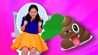 💩Poo Poo Song💩  Colorful Poo💩 Song  Kids Funny Songs [upl. by Aneehsyt]