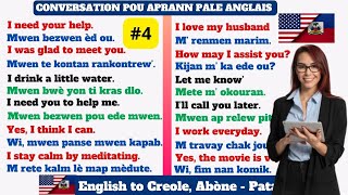 CONVERSATION 4 POU APRANN PALE ANGLAIS  KOU ANGLAIS ONLINE  APRANN PALE ANGLÈ [upl. by Atinuaj]