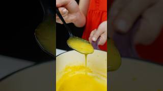 ❤️ Beurre Blanc Sauce with Saffron ASMR shorts [upl. by Anyk246]