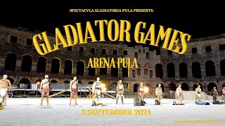 Gladiator Games Arena Pula 3 September 2024 [upl. by Anih]