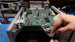 Tektronix TDS 784A DSO Oscilloscope Repair Dallas NVSRAM replacement and programming [upl. by Lanae468]