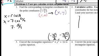 CalBC  97 Differentiating in Polar Form  1 [upl. by Htide951]