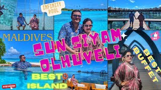 Sun Siyam Olhuveli Maldives full day trip  best Water villa infinity pool  Unlimited food amp drink [upl. by Yllier]