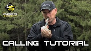 Deer Calling Tutorial  Extinguisher [upl. by Violet]