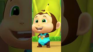 Monkey Dance Song shorts trending viral ytshorts babysongs [upl. by Yentrok]