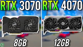 RTX 3070 vs RTX 4070  Huge Upgrade [upl. by Frolick]