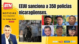 En Vivo EEUU sanciona a 350 policías nicaragüenses 15 Nov 2024 [upl. by Glenden]