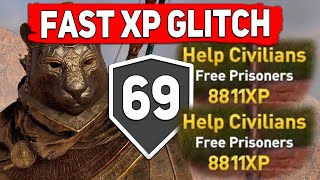 Assassins Creed Origins XP GLITCH  AC Origins XP Glitch 2023 Fast Farm Level  LVL Up  Leveling [upl. by Ecinna]