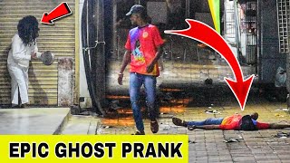 Scary Ghost Prank in India  Prank Gone Wrong  Part 13  Prakash Peswani Prank [upl. by Norrab554]