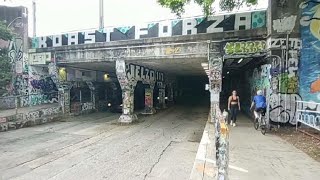 Krog Street Art Tunnel Walk Through Atlanta GA 5192024 [upl. by Galateah]