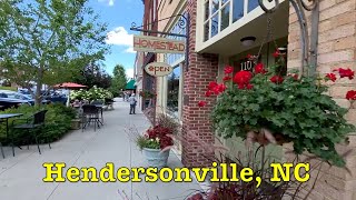 Im visiting every town in NC  Hendersonville North Carolina [upl. by Anilegnave]