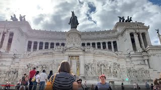 Inside Capitoline Hill The big White Building amp Museum  Rome Italy  ECTV [upl. by Bulley406]