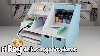 Organizador de cartón para materiales y herramientas de gran tamaño [upl. by Ledniahs36]