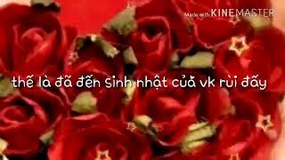 Lời chúc sinh nhật vk yêu [upl. by Varrian]