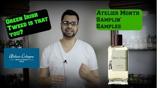 Day 4 Samplin Samples Trefle Pur by Atelier Cologne 2010 [upl. by Swarts]