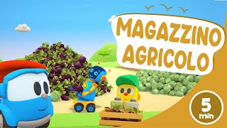 🚛 Leo il camioncino curioso Il Magazzino Agricolo  Stagione 2 🌽🍅 [upl. by Demmahum]