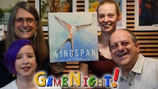 Wingspan  GameNight Se7 Ep11 How to Play and Playthrough [upl. by Rovert]