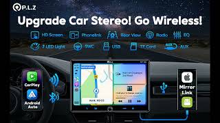 PLZ Single Din Car Radio Stereo System [upl. by Anelrahc]