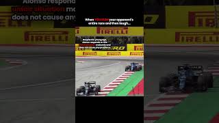 Sebastian Vettel ruins Fernando Alonsos qualifying in Formula 1 [upl. by Aehsel]