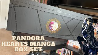 Most Expensive Manga Box Set Pandora Hearts Box Set Unboxing [upl. by Beshore811]