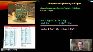 Redoxreacties opstellen met binas tabel 48 [upl. by Reinke]