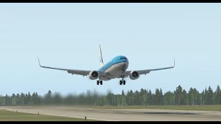 B737800 Startup and Takeoff [upl. by Savory]