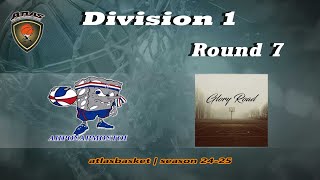 Atlasbasket  Div 1Round 7  ΑΠΡΟΣΑΡΜΟΣΤΟΙ vs GLORY ROAD [upl. by Farnham682]