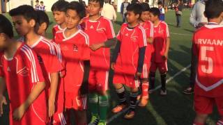 9 s football at Lincoln school [upl. by Reedy269]