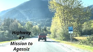 Driving from Mission to Agassiz on Highway 7 [upl. by Ellac700]