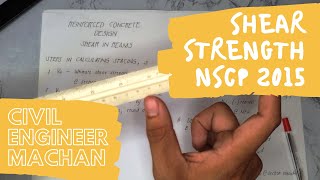 Shear Strength – The Basics NSCP 2015 – Reinforced Concrete Design TAGALOG [upl. by Aelat]