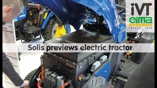 Solis presents higher HP tractors and previews electric tractor at EIMA International 2024 [upl. by Arlie]