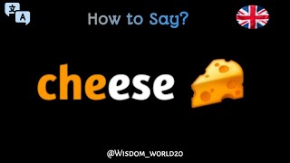 How to Pronounce quotCheesequot in English CORRECTLY [upl. by Ahseka33]