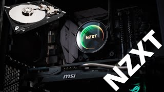 NZXT H510 Hard Drive Installation [upl. by Granniah]