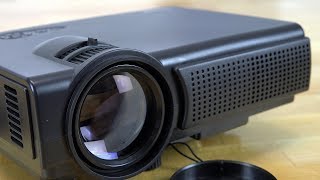 Tenker Q5 Mini LCD Projector Review [upl. by Albina853]