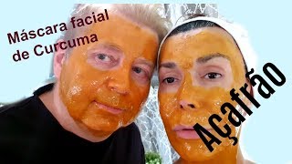 MÁSCARA FACIAL DE AÇAFRÃO  CLAREA MANCHAS COMO NUNCA [upl. by Aronoh]