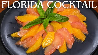 How to segment citrus fruit  making Florida Cocktail  2 ingredients [upl. by Miett]