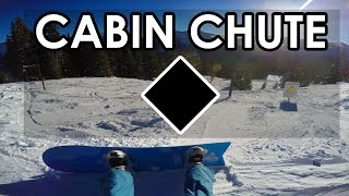 Copper Mountain  ADVANCED  Cabin Chute [upl. by Frear]