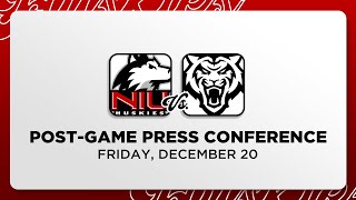 NIU Womens Basketball Post Game Press Conference [upl. by Akihsal]