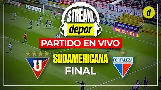 LDU CAMPEÓN 1  1 Fortaleza con Paolo Guerrero  PENALES 4  3  FINAL COPA SUDAMERICANA 2023 [upl. by Emlynn]