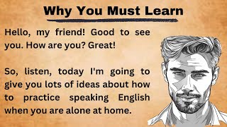 Why You Must Learn  Graded Reader  Reading Is Very Important  Learn English  Listen English [upl. by Osman]