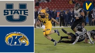 Utah State vs Kent State Highlights  2019 Frisco Bowl  College Football Highlights [upl. by Krm150]