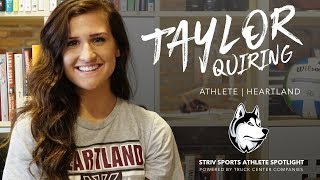 Athlete Spotlight  Taylor Quiring [upl. by Enomal]