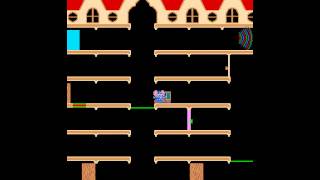 Arcade Game Mappy 1983 Namco [upl. by Anelac]