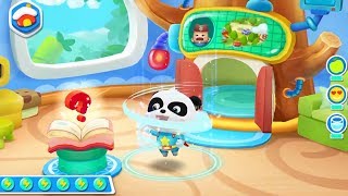 Little Panda Saves English Town  ABC Learning for Kids  Gameplay Video  BabyBus Game [upl. by Saitam80]