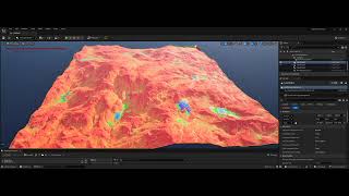 Gaea2Unreal  Weightmap Import Demo [upl. by Svirad]